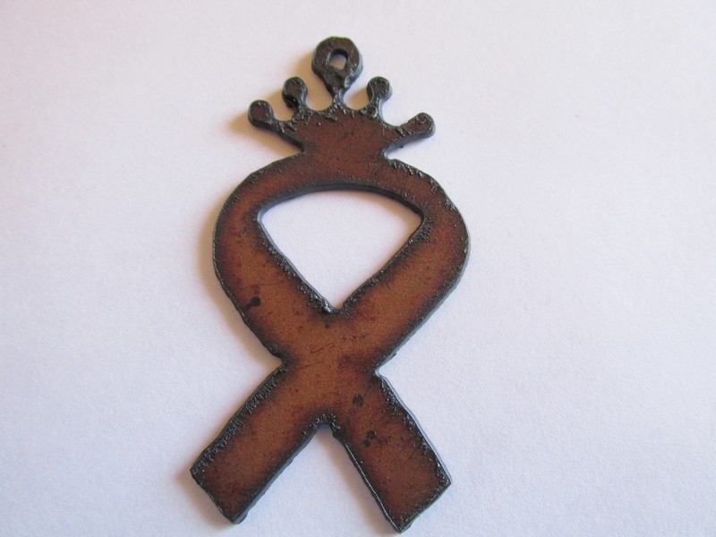 (image for) Awareness ribbon with crown #tt002-crown